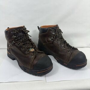 Timberland PRO Men's Endurance PR‎ Steel Toe Work Boots 52562 Brown Size 10